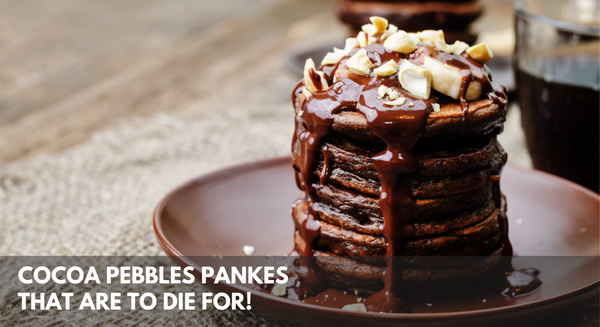 Cocoa Pebbles Pancakes