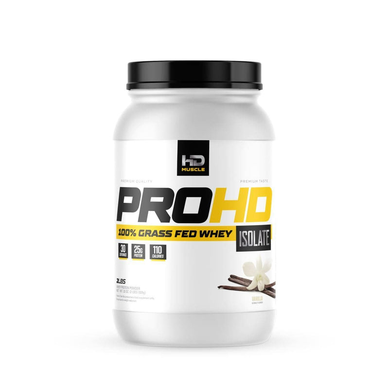 HD Muscle - ProHD Grass Fed Whey Isolate Whey Isolate Protein HD Muscle Vanilla 
