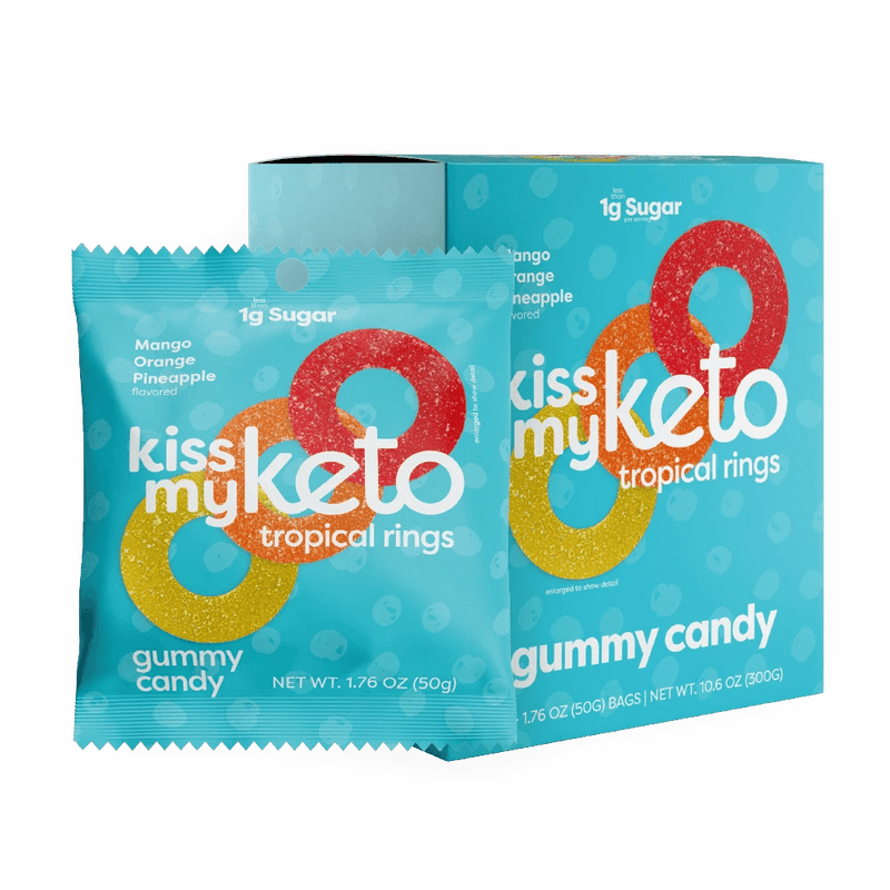 Kiss My Keto Snacks Kiss My Keto - Tropical Rings (6 Pack)