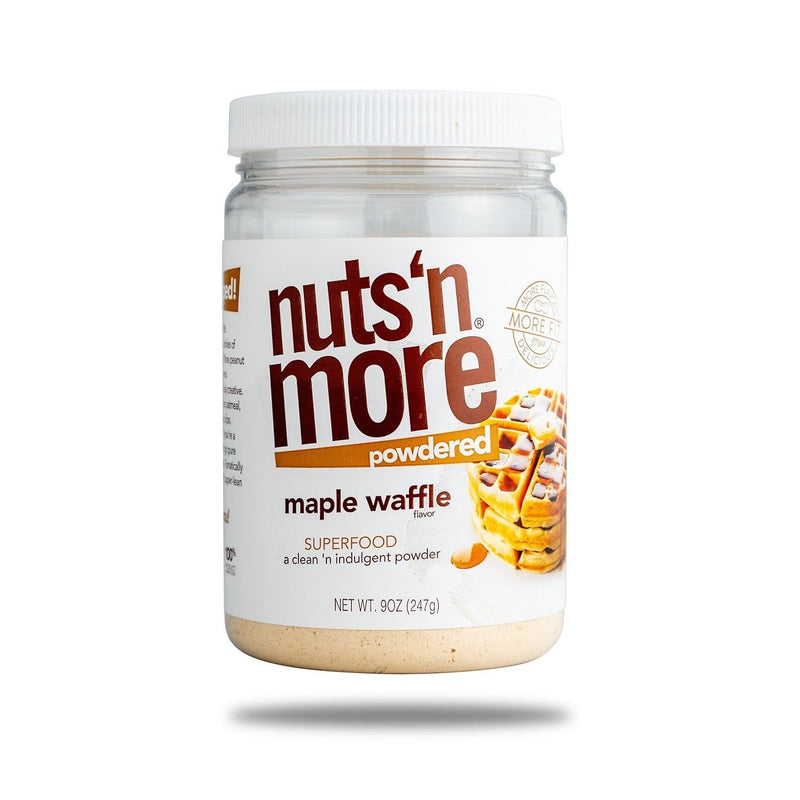 Nuts N More Protein Snack maple waffle Nuts N More - Powdered - Assorted Flavours (247g)