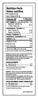 North Coast Naturals MCT Oil North Coast Naturals - MCT Powder (300gm)