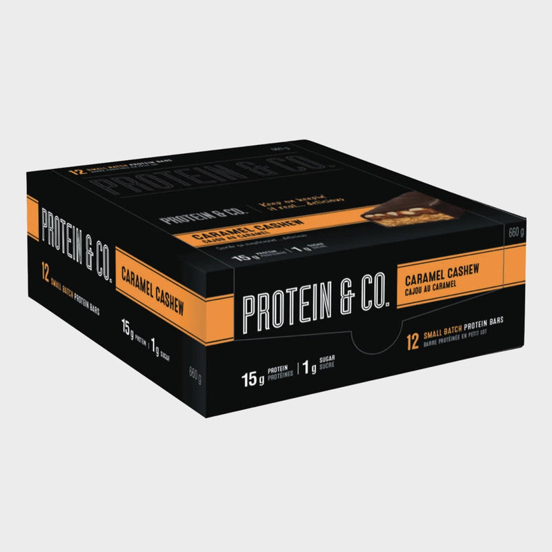 Nutraphase Protein bar Caramel Cashew Nutraphase Protein & Co. - Protein Bar 55gm