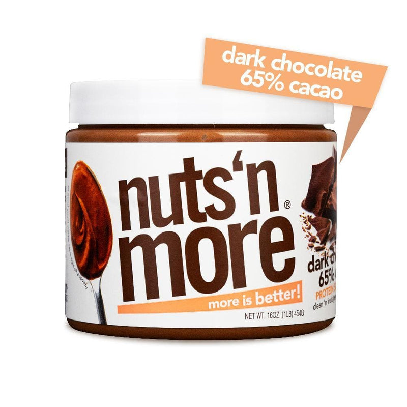 Nuts N More - Peanut Butter Assorted Flavours (1lb) Peanut Butter Nuts N More Dark Chocolate 65% Cacao 