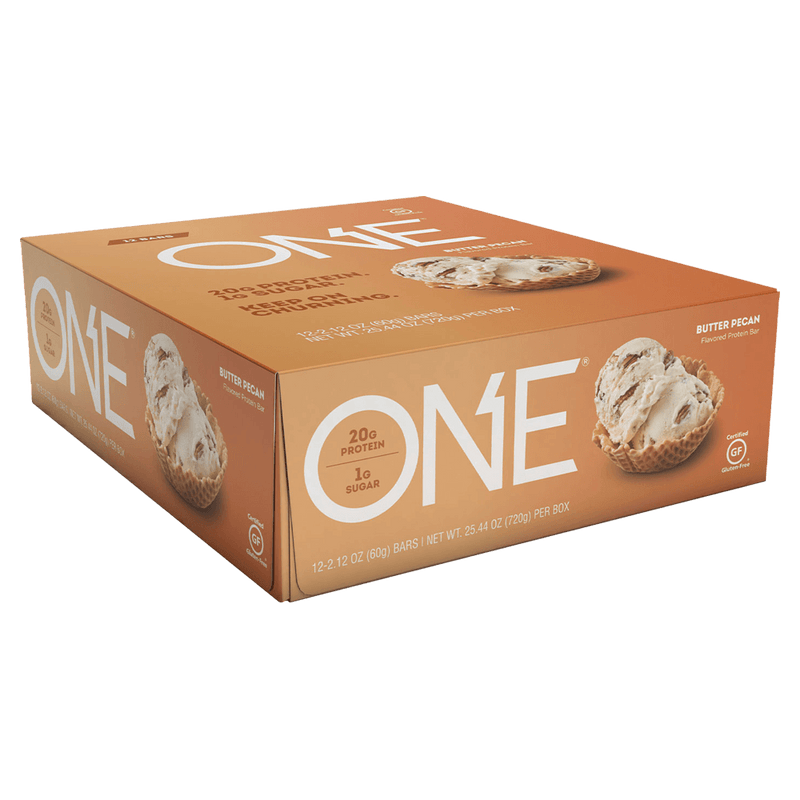 One Bar Protein bar Butter Pecan One Bar - 12 pack (Assorted Flavours)