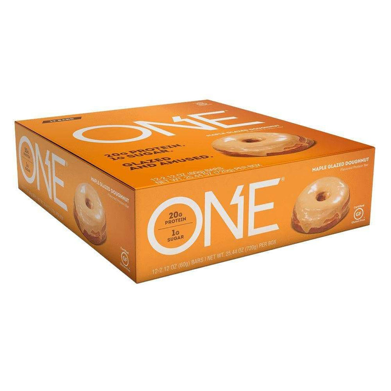 One - 24 Pack One Bar (Assorted Flavours) Protein bar One Bar Maple Glazed Doughnut 