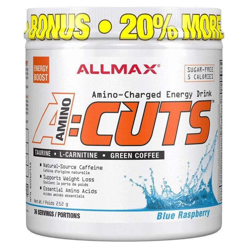 Allmax - Acuts Amino Charged Energy Drink (252g) Allmax Blue Raspberry 