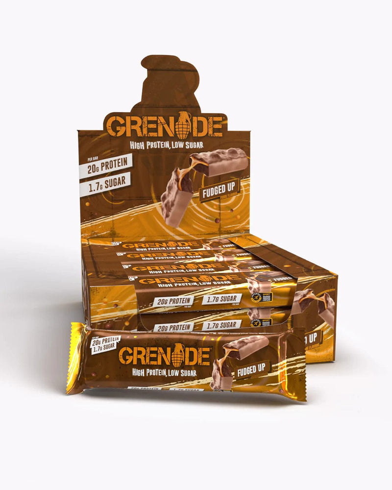 Grenade protein snack bar Fudged Up! Grenade - Carb Killa 20g Protein Bar (Box of 12 x 60g)