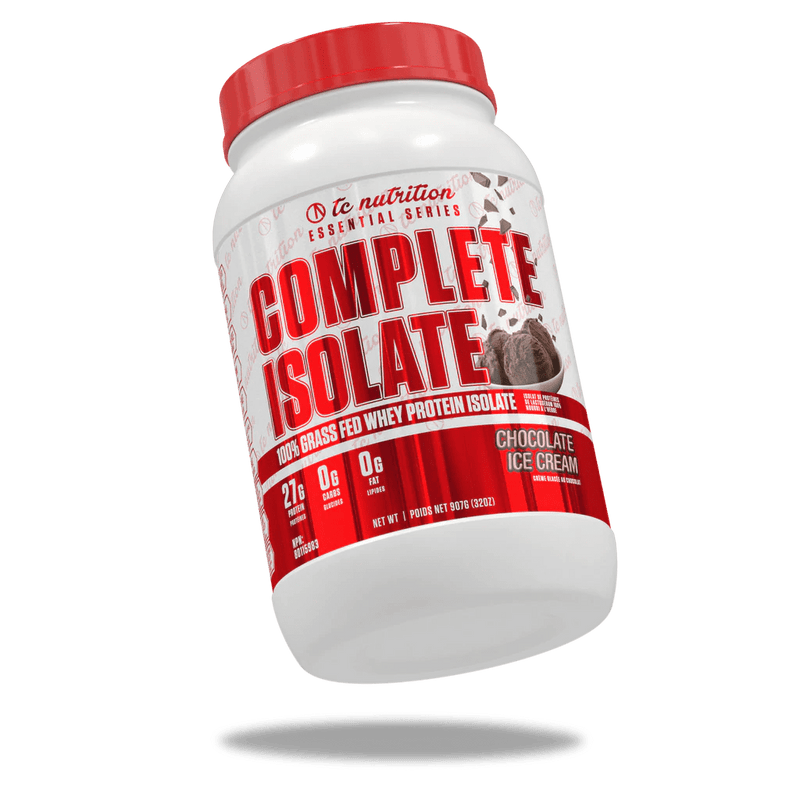 TC NUTRITION Whey Isolate Protein Chocolate Ice Cream TC Nutrition - Complete Isolate Protein (2lbs)