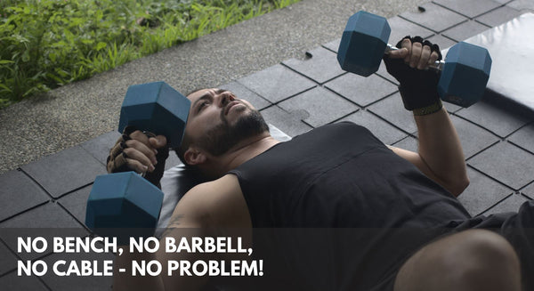 No Bench, No Barbell, No Cables - No Problem! Building Huge Pecs in an Unconventional Way