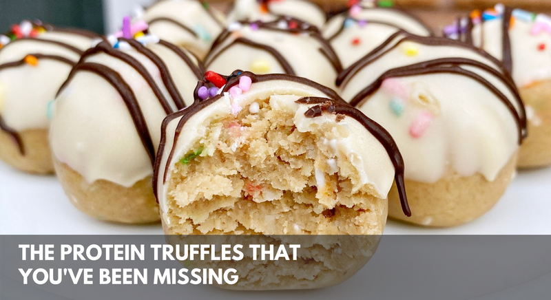 The Cake Batter Protein Truffles You've Been Missing!