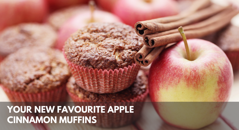 Your New Favourite Apple Cinnamon Muffins