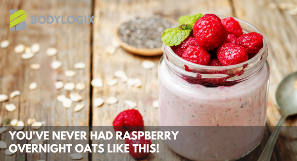 You've Never had Raspberry Overnight Oats Like This!