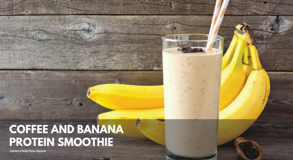 Coffee and Banana Protein Smoothie