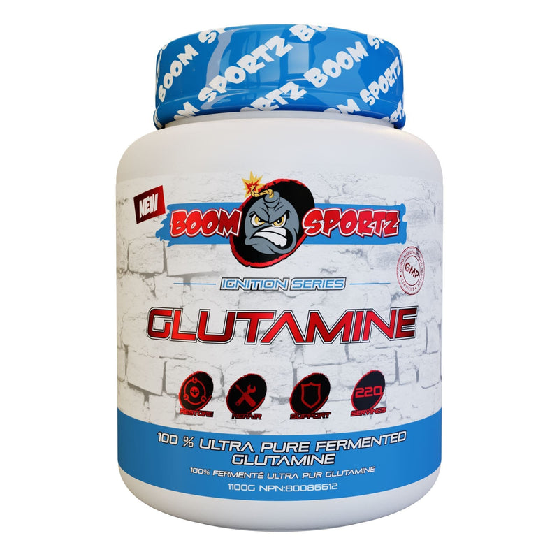 BOOM SPORTZ - Glutamine (1100g) Sports Supplement Boom Sportz 