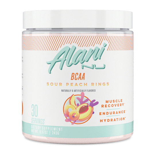 Alani Nu BCAA Sour Peach Rings Alani Nu - BCAA (243g)