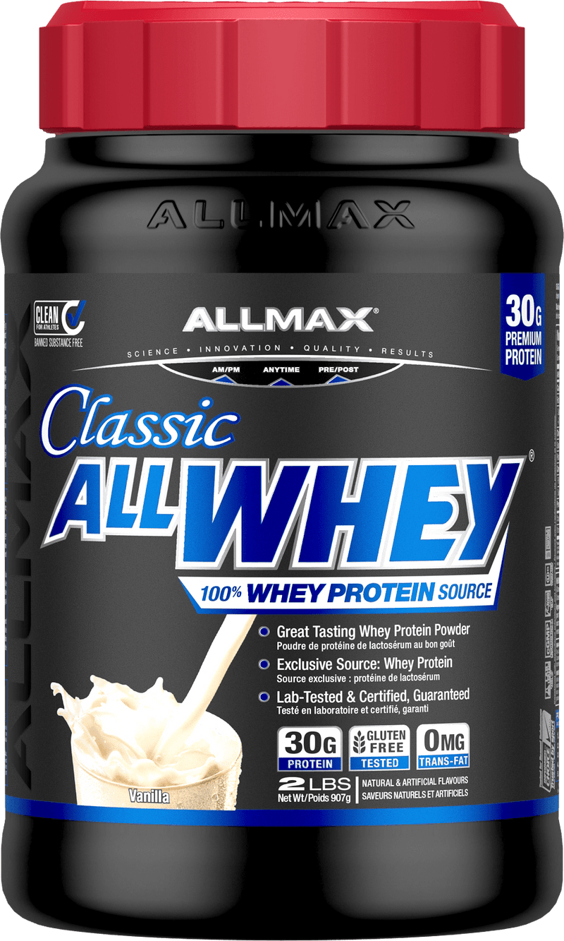 Allmax Protein Vanilla Allmax - Classic All Whey (2lbs)
