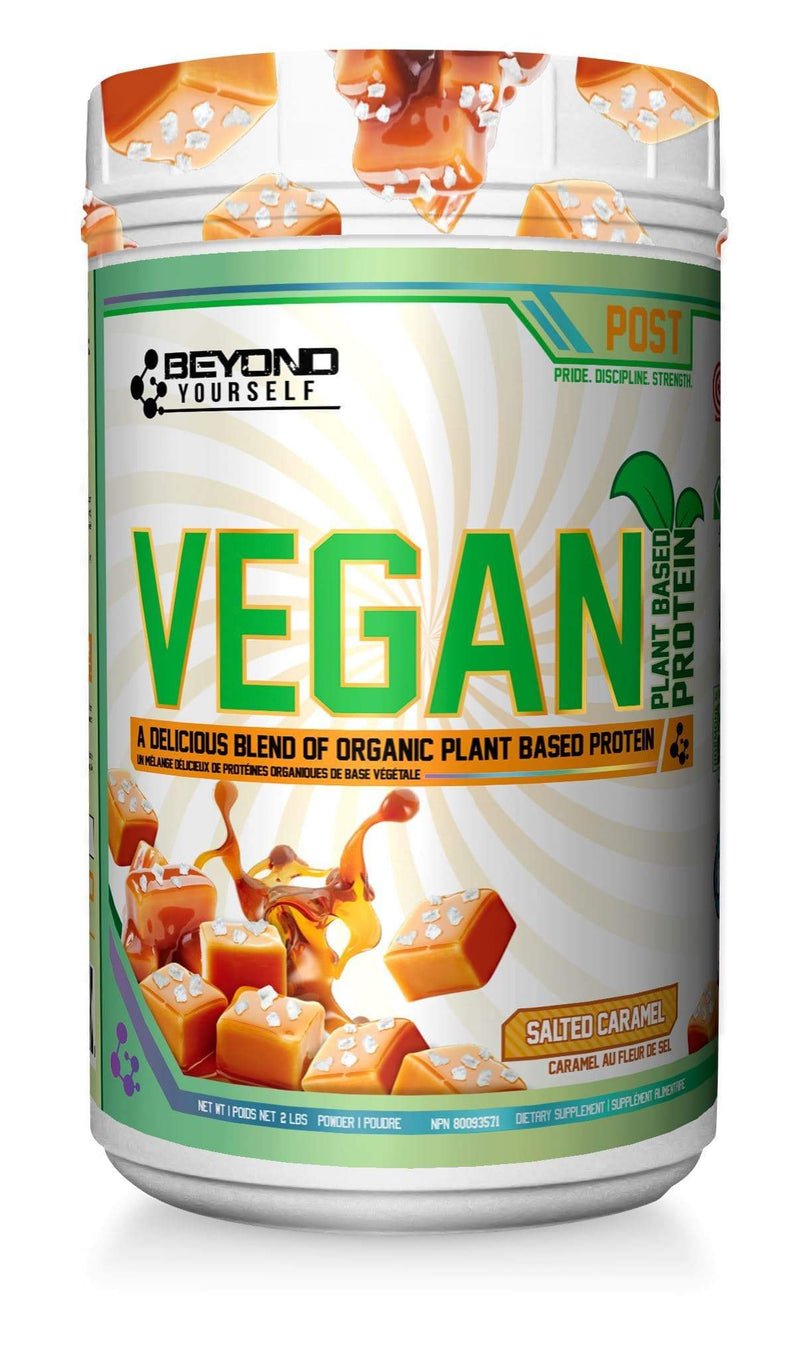 Beyond Yourself - Vegan Protein (2lbs) Vegan Protein Beyond Yourself Salted Caramel 