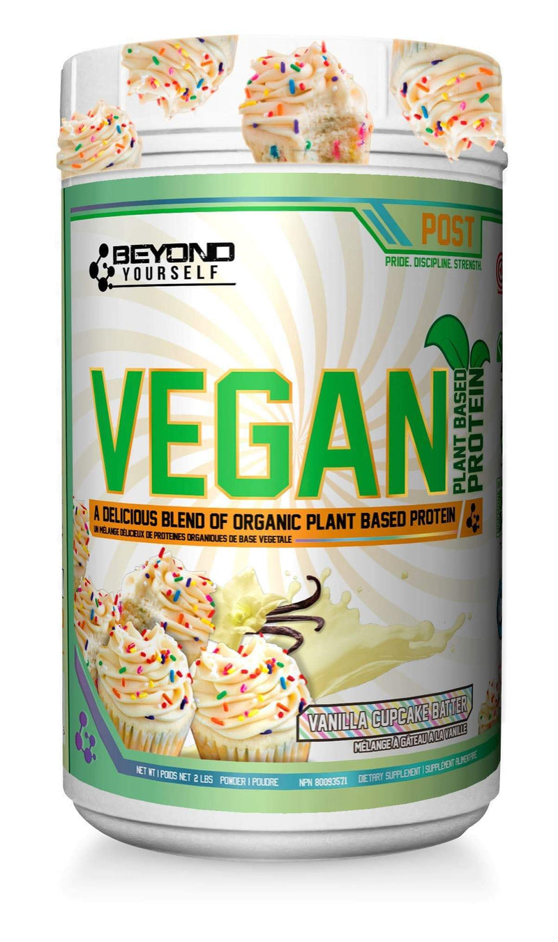 Beyond Yourself - Vegan Protein (2lbs) Vegan Protein Beyond Yourself Vanilla Cupcake Batter 
