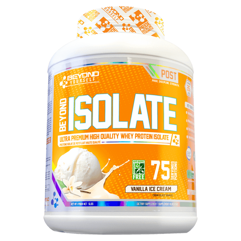 Beyond Yourself Protein Vanilla Icecream Beyond Yourself - Whey Isolate Protein (5 lbs)