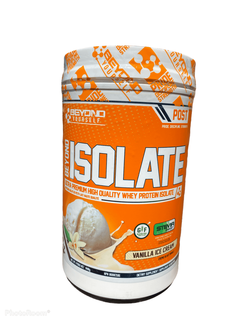 Beyond Yourself Whey Isolate Protein Vanilla Ice cream Beyond Yourself - Whey Isolate Protein (2 lbs)