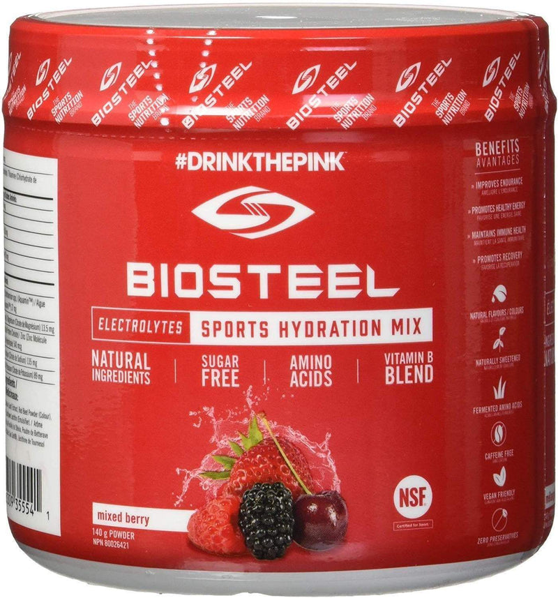 Biosteel - Hydration Mix 140g Supplement Biosteel Mixed Berry 