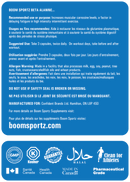 BOOM SPORTZ - Beta-Alanine (240 capsules) Sports Supplement Boom Sportz 