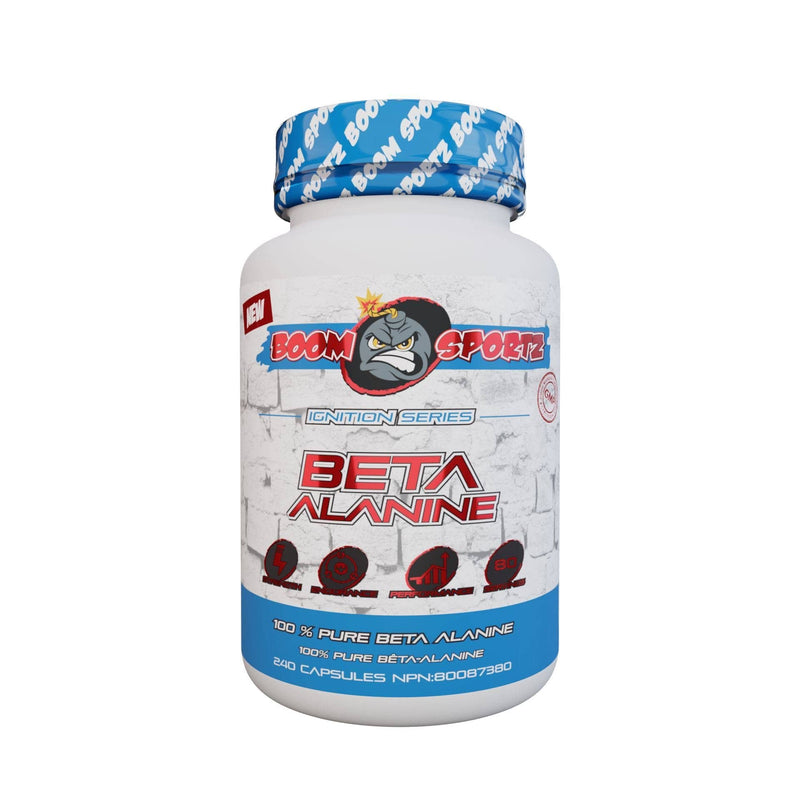 BOOM SPORTZ - Beta-Alanine (240 capsules) Sports Supplement Boom Sportz 