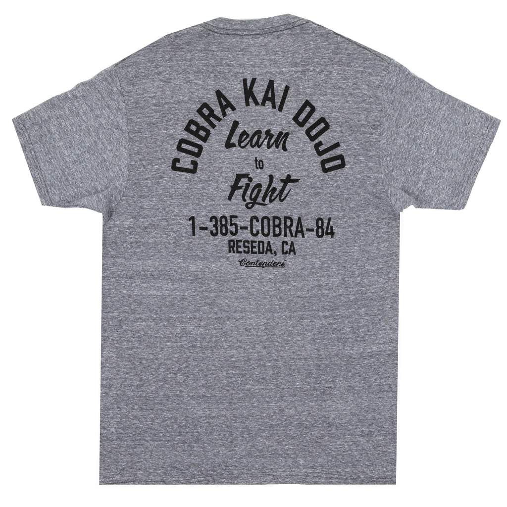 Contenders Clothing - Official Cobra Kai Learn to Fight Shirt