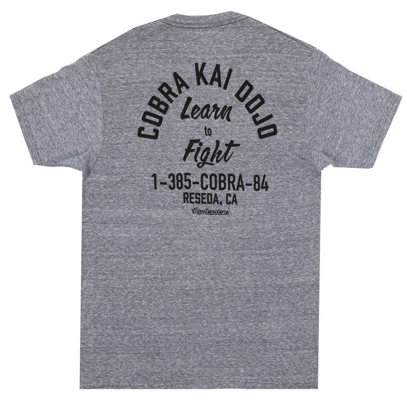 Contenders Clothing Clothing Contenders Clothing - Cobra Kai Learn to Fight Shirt (Officially Licensed)
