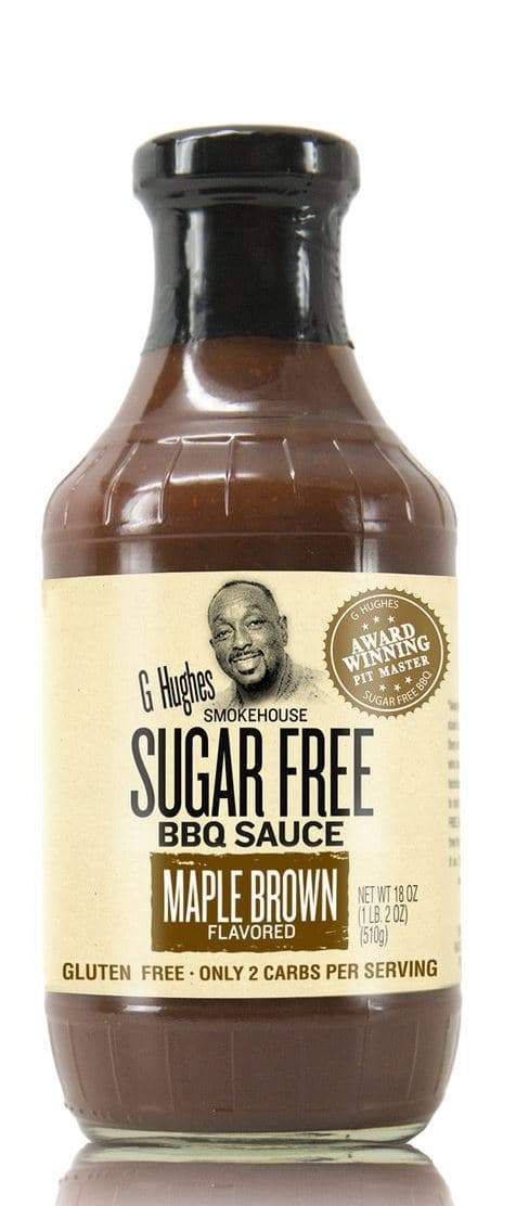 G Hughes- Sugar Free BBQ Sauce BBQ Sauce G Hughes Maple Brown 