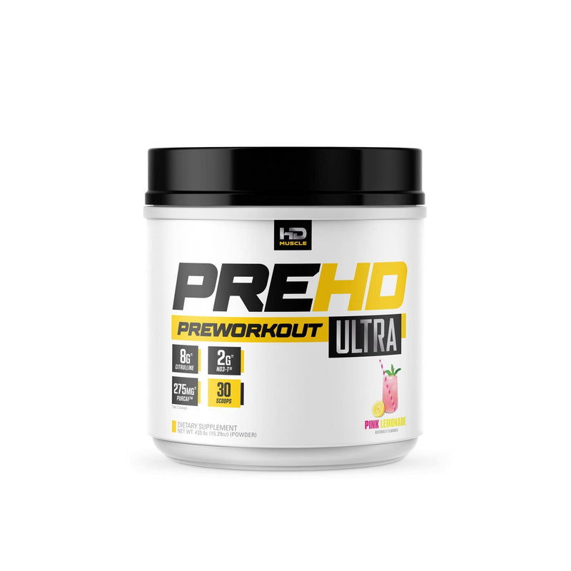 HD Muscle - PreHD Preworkout Ultra Pre Workout HD Muscle Pink Lemonade 