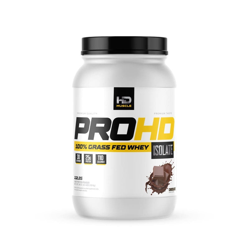 HD Muscle - ProHD Grass Fed Whey Isolate Whey Isolate Protein HD Muscle Chocolate 