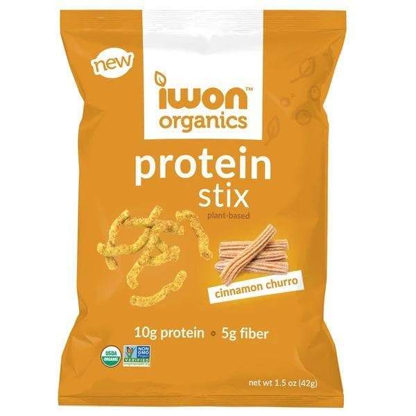 Iwon Organics - Protein Stix 42g (Single Bags) Snack Foods iWon Organics Cinnamon Churro 