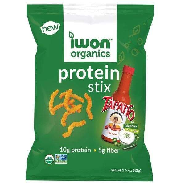 Iwon Organics - Protein Stix 42g (Single Bags) Snack Foods iWon Organics Jalapeno Sour Cream 