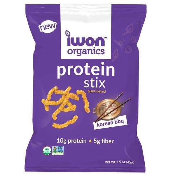 Iwon Organics - Protein Stix 42g (Single Bags) Snack Foods iWon Organics Korean BBQ 