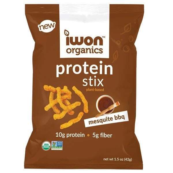 Iwon Organics - Protein Stix 42g (Single Bags) Snack Foods iWon Organics Meqsuite BBQ 