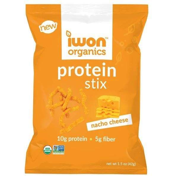 Iwon Organics - Protein Stix 42g (Single Bags) Snack Foods iWon Organics Nacho Cheese 