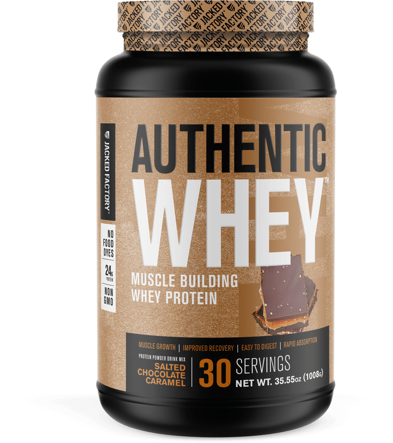 Jacked Factory Whey Protein Salted Caramel Chocolate Jacked Factory - Authentic Whey