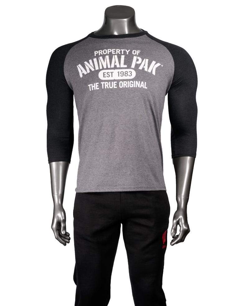 Animal - "Property of Animal Pak" baseball T-shirt shirt Animal Large 
