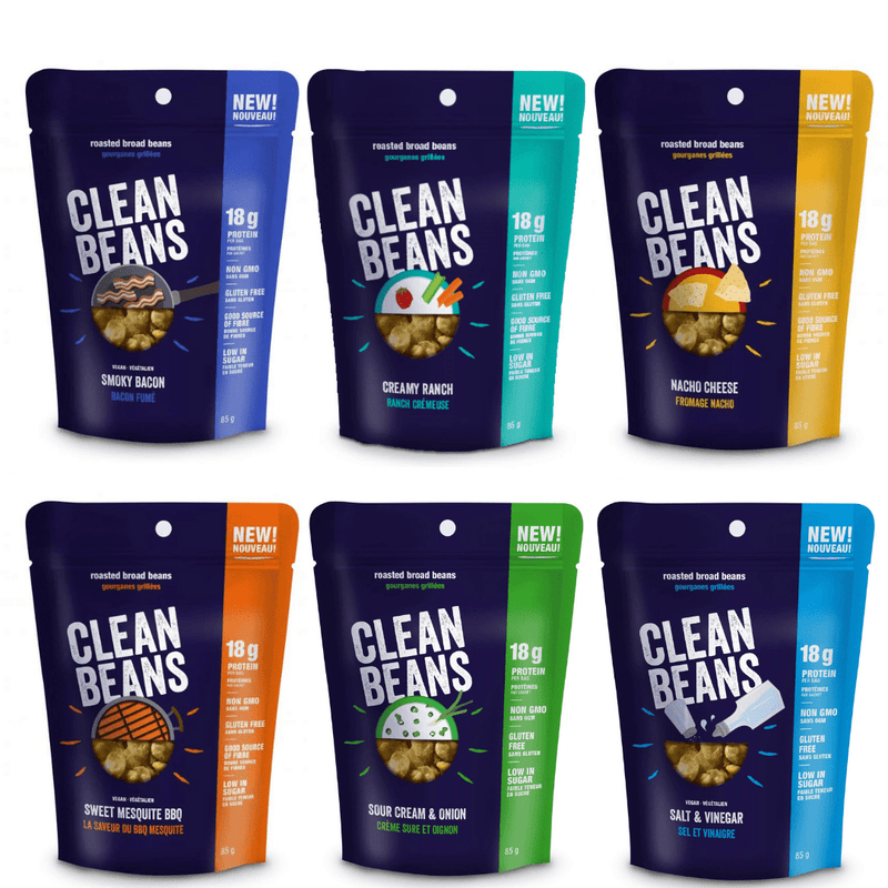 Nutraphase Snacks Variety Pack Nutraphase - Clean Beans (6 Bags)