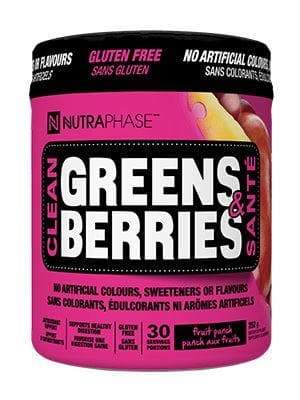 Nutraphase - Clean Greens & Berries (30 Servings) Greens Nutraphase Fruit Punch 