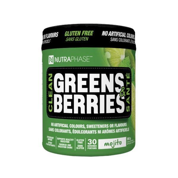 Nutraphase - Clean Greens & Berries (30 Servings) Greens Nutraphase Mojito 