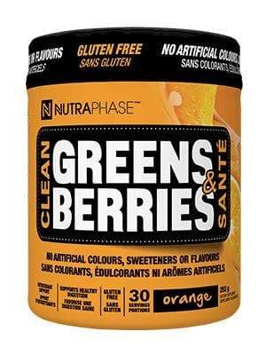 Nutraphase - Clean Greens & Berries (30 Servings) Greens Nutraphase Orange 