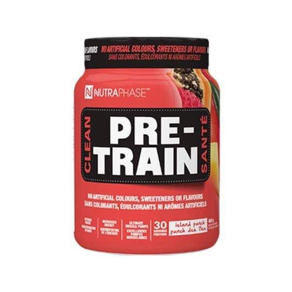 Nutraphase - Clean Pre-Train (30 Servings) Pre Workout Nutraphase Island Punch 