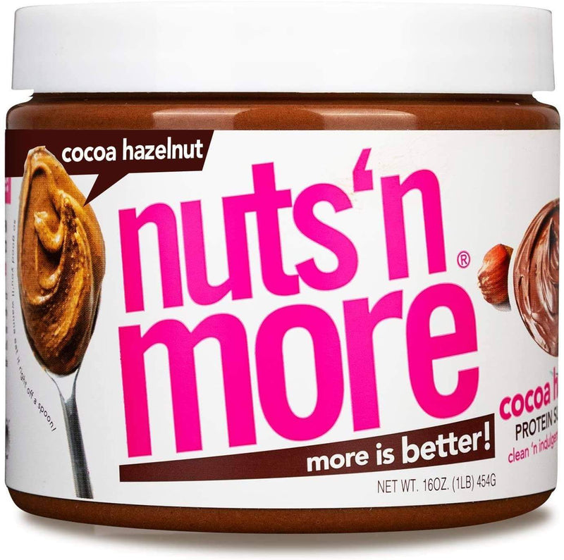 Nuts N More Almond Assorted Flavours (1lb) Almond Butter Nuts N More Cocoa Hazelnut 