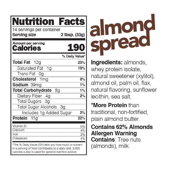 Nuts N More Almond Butter Nuts N More Almond Assorted Flavours (1lb)