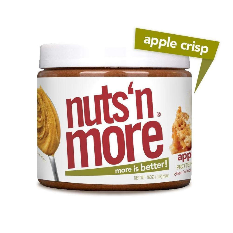 Nuts N More - Peanut Butter Assorted Flavours (1lb) Peanut Butter Nuts N More Apple Crisp 