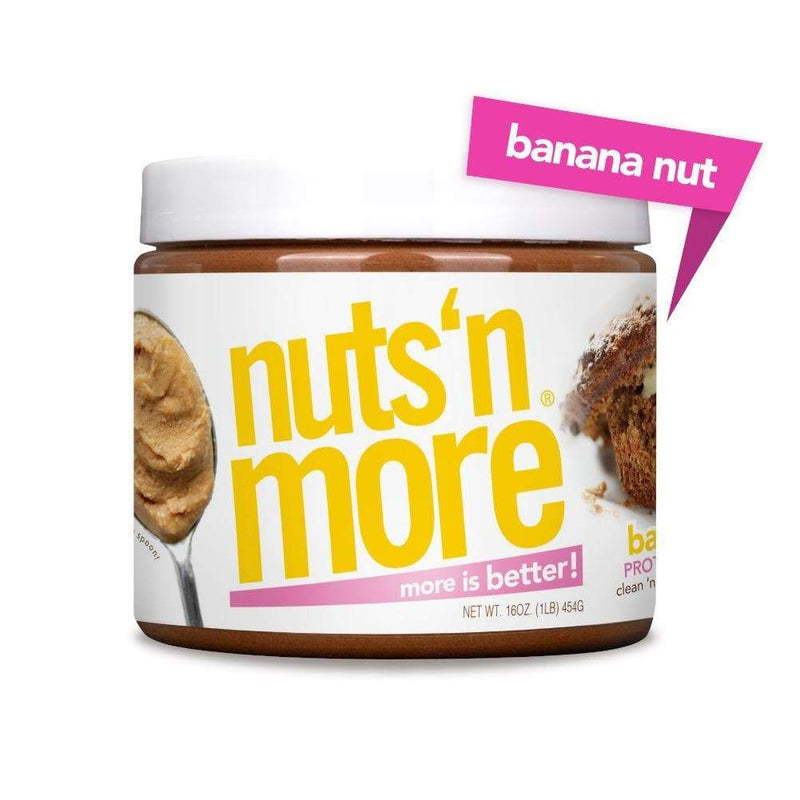 Nuts N More - Peanut Butter Assorted Flavours (1lb) Peanut Butter Nuts N More Banana Nut 