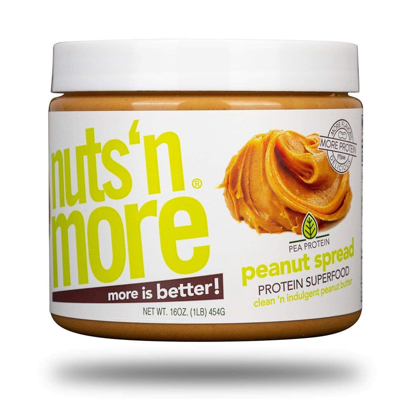 Nuts N More - Peanut Butter Assorted Flavours (454g) Peanut Butter Nuts N More PEA PROTEIN-peanut spread 