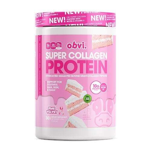 Obvi- Super Collagen Protein Collagen Protein obvi Pink Velvet 